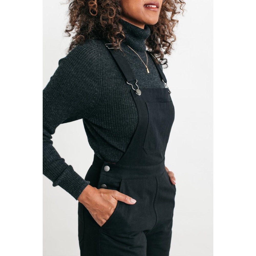 BRIDGE & BURN Roscoe Overall in Black